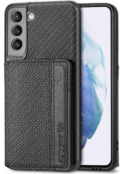 Samsung Galaxy S21 Artı Rfıd Engelleme Manyetik Kart Tutucu Standı (Yurt Dışından)