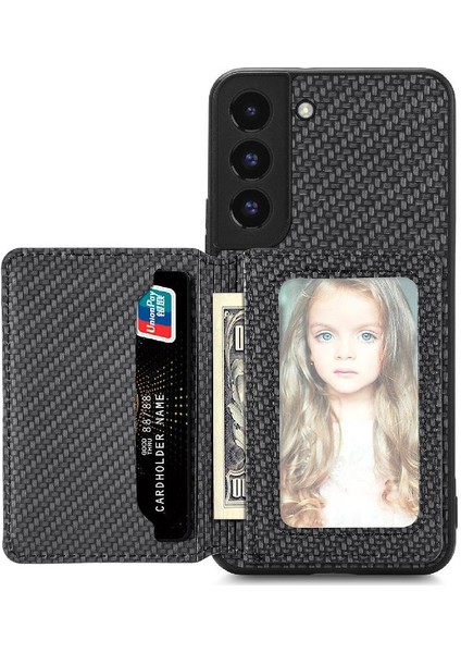 Samsung Galaxy S22 Manyetik Kart Tutucu Standı Fonksiyonu Rfıd (Yurt Dışından)