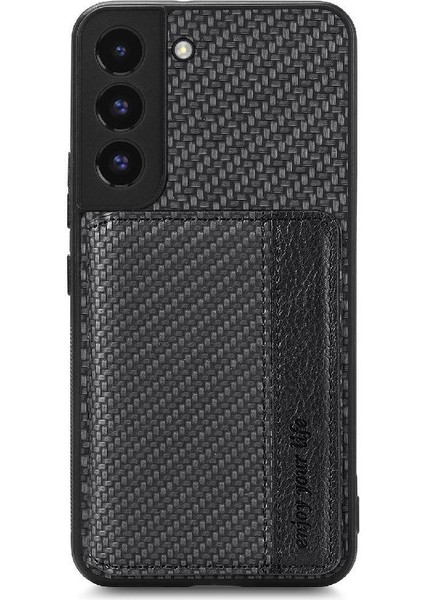 Samsung Galaxy S22 Manyetik Kart Tutucu Standı Fonksiyonu Rfıd (Yurt Dışından)