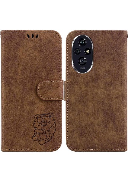 Onur Için Kılıf 200 5g Cüzdan Kılıf Kart Cep Tutucu Kapak Flip Folio (Yurt Dışından)
