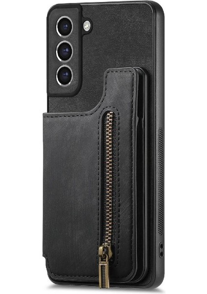 Samsung Galaxy S21 Fe Standı Fonksiyonu Için Kılıf Katlanabilir Arka Kapak Vintage (Yurt Dışından) modelleri