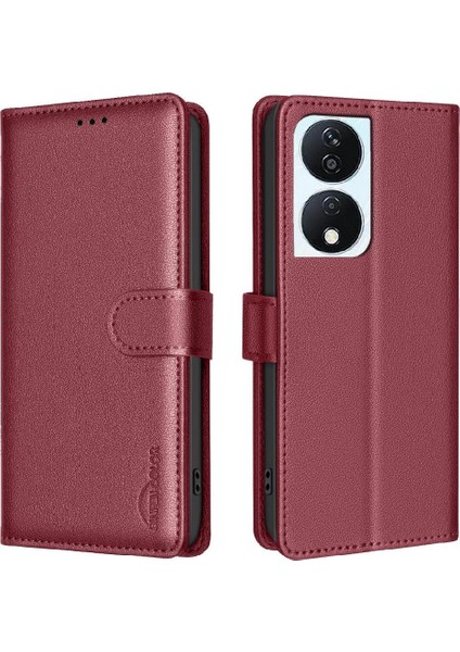 Onur X7B Rfıd Engelleme Cüzdan Kart Tutucu Kickstand Pu Için Flip Case (Yurt Dışından) indirimleri