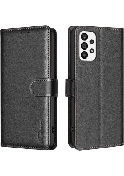Samsung Galaxy M23 5g Rfıd Engelleme Kart Tutucu Kickstand Pu Için Flip Case (Yurt Dışından) indirimleri