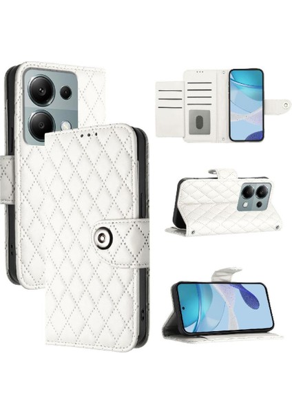Xiaomi Poco M6 Pro 4g Için Kılıf Cüzdan Kapak Kart Tutucu Darbeye Şık (Yurt Dışından)