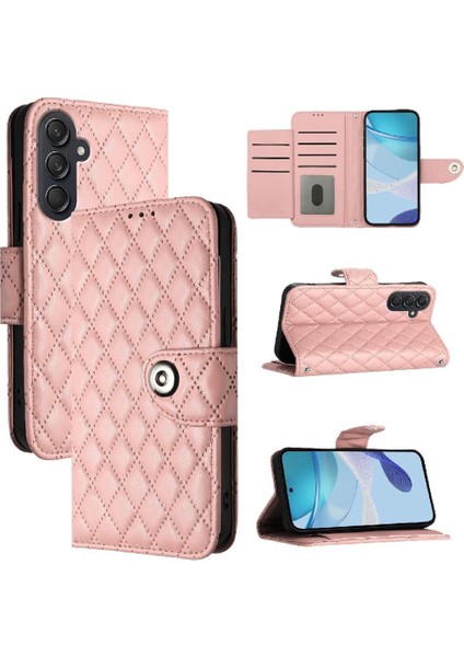 Samsung Galaxy M55 Bilek Şerit Cüzdan Kapak Kart Tutucu Şık (Yurt Dışından)