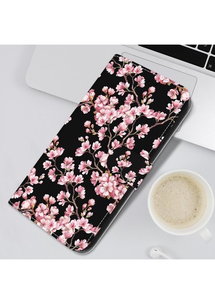 Realme C61 Pu Deri Cüzdan Kart Yuvaları Manyetik Kapatma Çiçek Için Kılıf (Yurt Dışından) modelleri