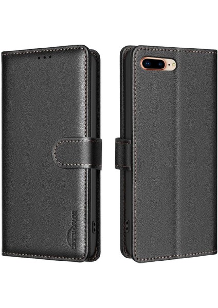IPhone 6 Için Flip Case Artı/6s Artı Kart Tutucu Kickstand Manyetik Cüzdan (Yurt Dışından)