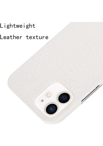 IPhone 12 Mini Uyumluluk Klasik Timsah Için Şık Klasik Kılıf (Yurt Dışından) fiyatları