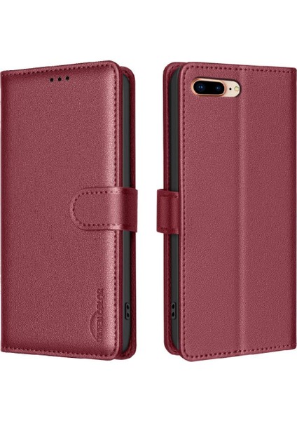 IPhone 6 Için Flip Case Artı/6s Artı Kart Tutucu Kickstand Manyetik Cüzdan (Yurt Dışından) indirimleri