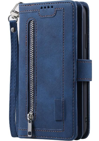 Samsung Galaxy A73 5g Için Flip Case Kordon Cüzdan Kickstand Pu Deri 9 (Yurt Dışından) indirimleri