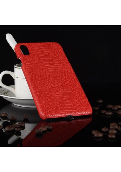 IPhone Xs Max Klasik Timsah Moda Anti Için Şık Klasik Durumda (Yurt Dışından)