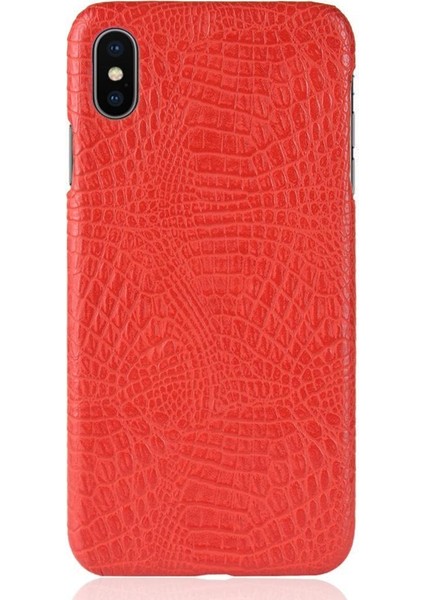 IPhone Xs Max Klasik Timsah Moda Anti Için Şık Klasik Durumda (Yurt Dışından)