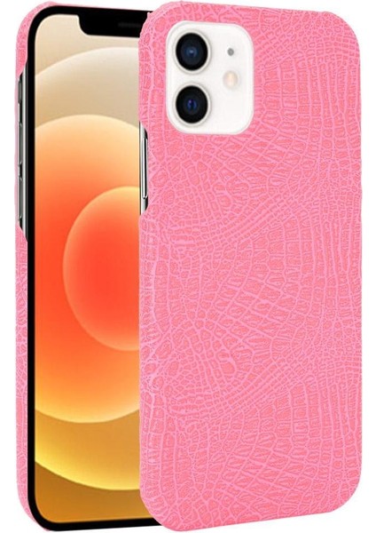 IPhone 12 Mini Uyumluluk Klasik Timsah Için Şık Klasik Kılıf (Yurt Dışından)