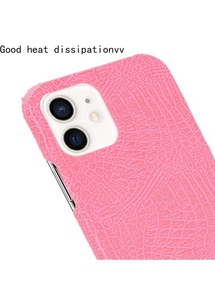 IPhone 12 Mini Uyumluluk Klasik Timsah Için Şık Klasik Kılıf (Yurt Dışından) modelleri