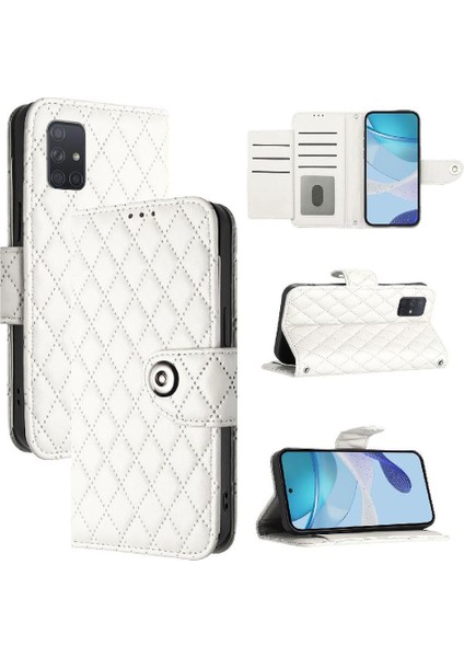 Samsung Galaxy A71 5g Bilek Şerit Cüzdan Kapak Için Kılıf Darbeye Şık (Yurt Dışından)