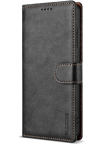 Samsung Galaxy A34 Manyetik Kapatma Yan Cep Kart Yuvaları Için Flip Case (Yurt Dışından) fiyatları