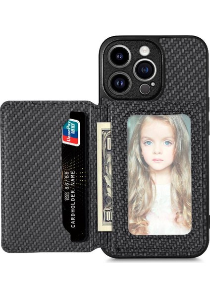 IPhone 14 Için Kılıf Pro Max Rfıd Engelleme Standı Fonksiyonu Komple Kamera (Yurt Dışından)