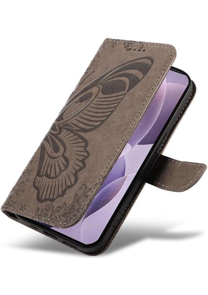 Kredi Kartı Yuvası ile Xiaomi Poco F6 Pro Için Flip Case Yüksek Kalite El (Yurt Dışından)