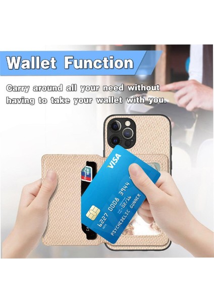 IPhone 12 Için Kılıf Pro Max Rfıd Engelleme Standı Fonksiyonu Manyetik Kart (Yurt Dışından) fırsatları