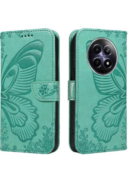 Realme Için Flip Case 12 5g ile Yüksek Kaliteli Deri Ayrılabilir El Kayışı (Yurt Dışından)