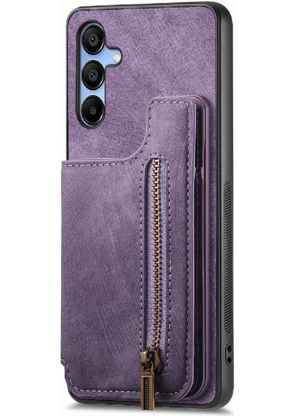 Samsung Galaxy A25 5g Için Kılıf Standı Fonksiyonu Katlanabilir Arka Kapak Vintage (Yurt Dışından)