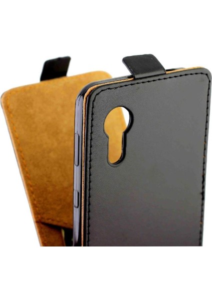 Samsung Galaxy Xcover 5 Kart Yuvası Koruyucu Kapak Için Dikey Flip Case (Yurt Dışından)