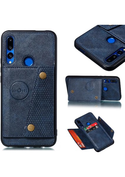 Cüzdan Kılıf Için Huawei P Akıllı Z Buit Demir Cüzdan Kılıf Darbeye Kart (Yurt Dışından)