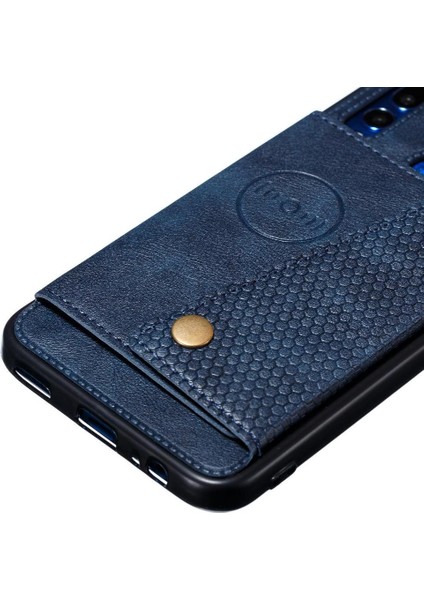 Cüzdan Kılıf Için Huawei P Akıllı Z Buit Demir Cüzdan Kılıf Darbeye Kart (Yurt Dışından)