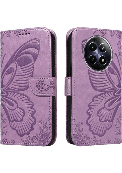Realme Için Flip Case 12 5g ile Yüksek Kaliteli Deri Ayrılabilir El Kayışı (Yurt Dışından)