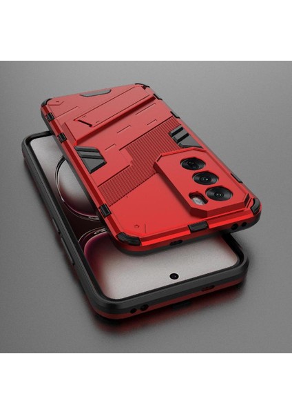 Oppo Oppo 12 Pro 5g Için Kickstand Koruyucu Kapak Sağlam Askeri (Yurt Dışından) fiyatları