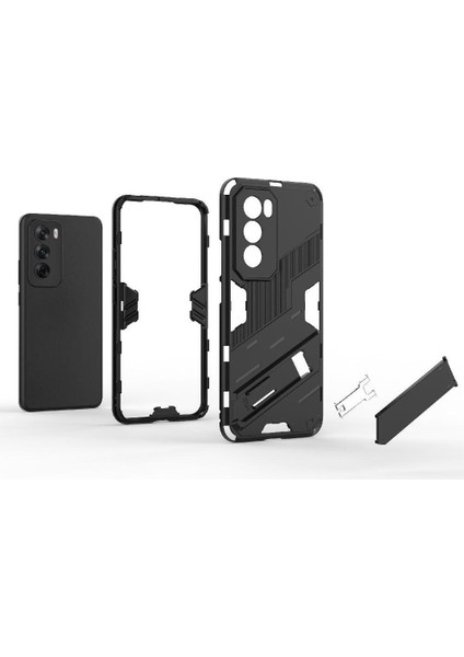 Oppo Oppo 12 5g Kickstand Sağlam Askeri Koruyucu Kapak Için Kılıf (Yurt Dışından) fiyatları