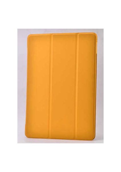 Apple iPad 9.7 2018 (6.nesil) Uyumlu Zore Smart Cover Standlı 1-1 Kılıf, Turuncu