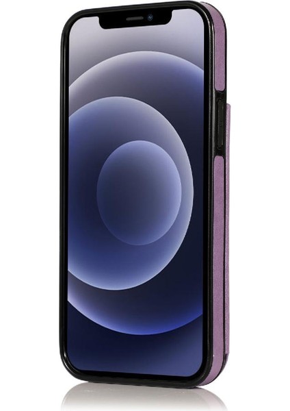 IPhone 12 Mini Kabartmalı Mandala Pu Flip Için Kart Tutucu Kılıf ile Cüzdan (Yurt Dışından) modelleri