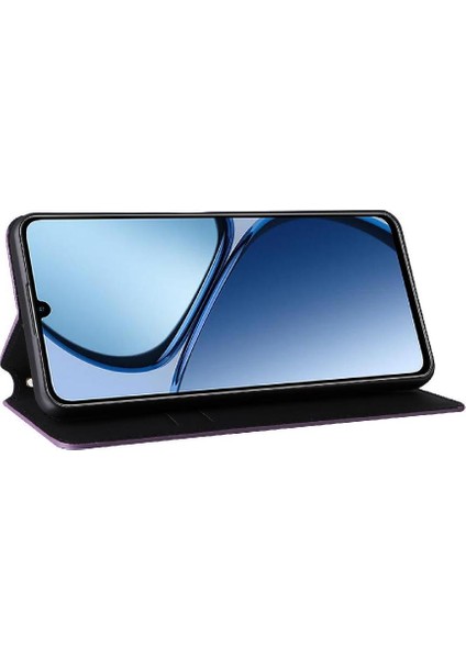 Realme C63 4g Pu Deri Cüzdan Manyetik Kapatma Kartı 3D Için Flip Case (Yurt Dışından) modelleri