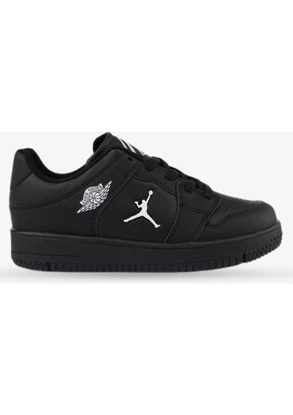 Haykat Kısa Sneaker Spor Ayakkabı Full Siyah