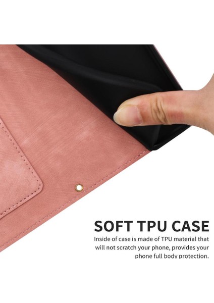 IPhone 6 Için Cüzdan Durumda/7/8 Kickstand Pu Deri Kart Tutucu Manyetik (Yurt Dışından)