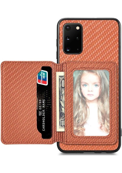 Samsung Galaxy S20 Artı Komple Kamera Güvenlik Manyetik Kart Rfıd Için Kılıf (Yurt Dışından)