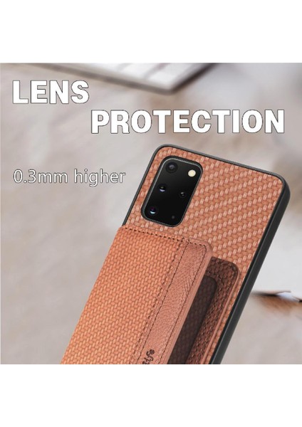 Samsung Galaxy S20 Artı Komple Kamera Güvenlik Manyetik Kart Rfıd Için Kılıf (Yurt Dışından)