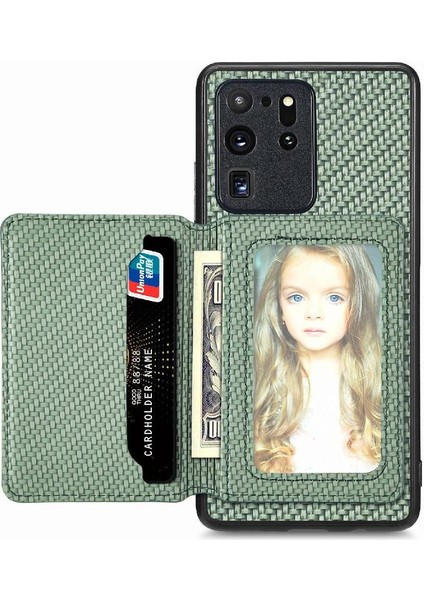 Samsung Galaxy S20 Ultra Standı Fonksiyonu Için Kılıf Rfıd Engelleme Komple (Yurt Dışından)