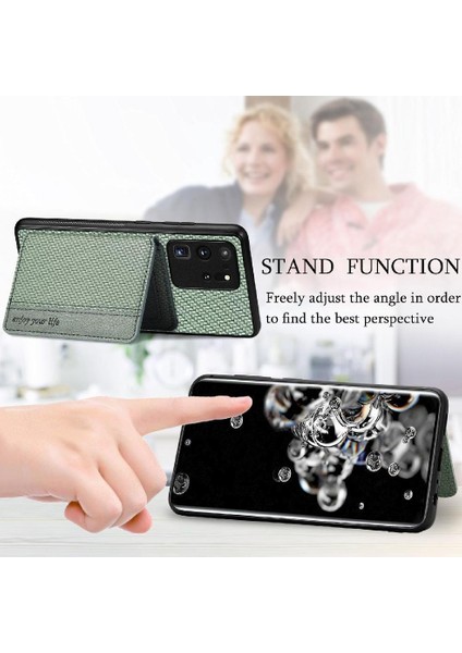 Samsung Galaxy S20 Ultra Standı Fonksiyonu Için Kılıf Rfıd Engelleme Komple (Yurt Dışından)