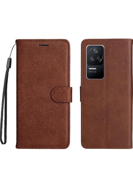 Xiaomi Poco F4 5g Için Flip Case Iş Cüzdan Telefon Kılıfı ile Kart Yuvası (Yurt Dışından)