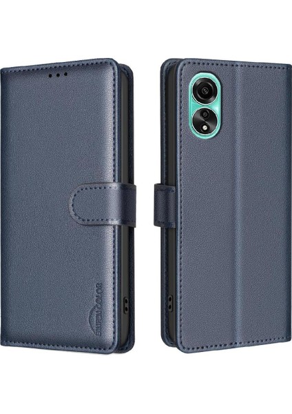 Oppo A78 4g Kart Tutucu Kickstand Pu Deri Cüzdan Rfıd Için Flip Case (Yurt Dışından) indirimleri