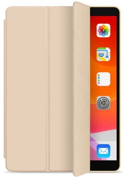 Apple iPad Air 11 2024 Uyumlu Zore Orjinal Standlı Kılıf, Gold
