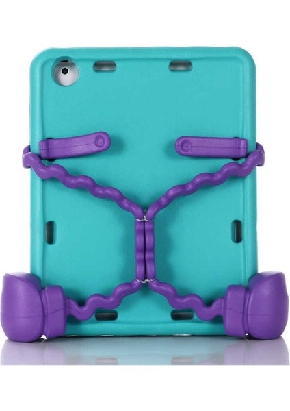 Apple iPad 2 3 4 Uyumlu Zore Eva Boxer Tablet Silikon, Mavi