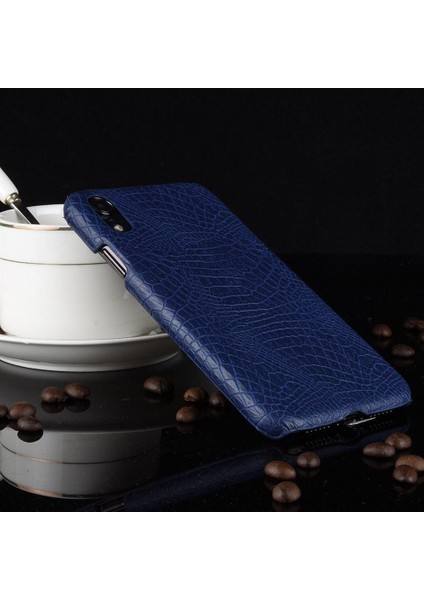 IPhone Xr Klasik Timsah Moda Anti Scratch Için Şık Klasik Durumda (Yurt Dışından)