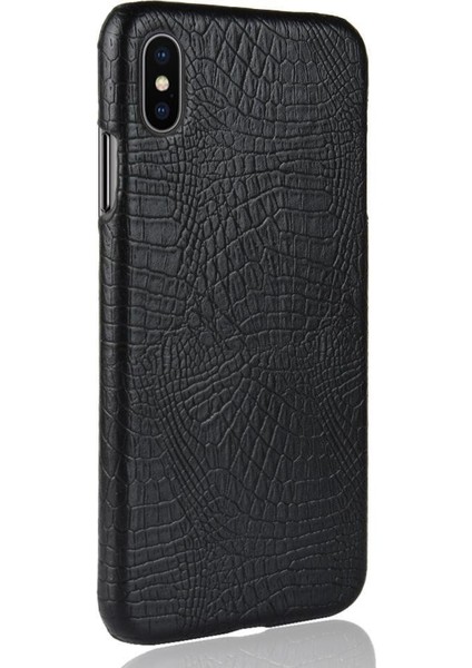 IPhone Xs Max Klasik Timsah Moda Anti Için Şık Klasik Durumda (Yurt Dışından)