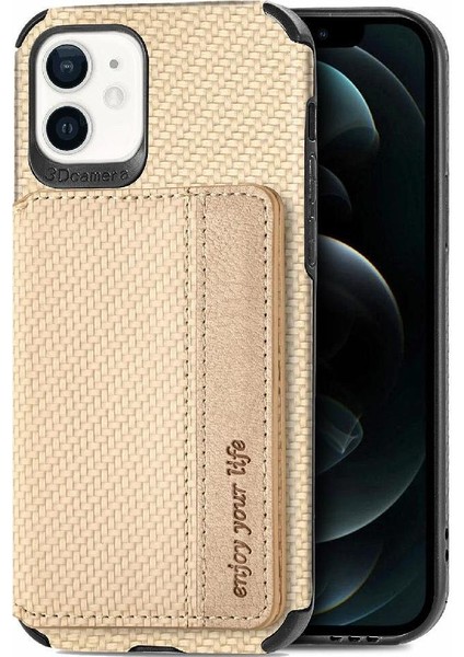 IPhone 12 Için Kılıf Mini Manyetik Kart Tutucu Standı Fonksiyonu Rfıd Engelleme (Yurt Dışından) fırsatları