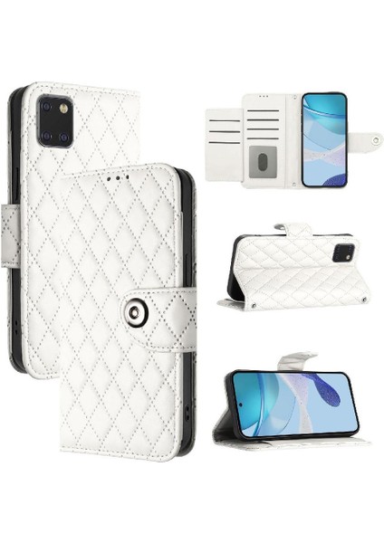 Samsung Galaxy A81 Cüzdan Kapak Kart Tutucu Bilek Şerit Şık (Yurt Dışından)