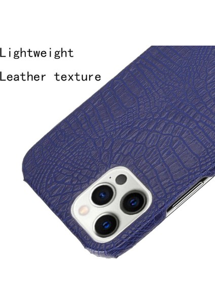 IPhone 12 Pro Max Anti Scratch Klasik Timsah Için Şık Klasik Kılıf (Yurt Dışından) fırsatları