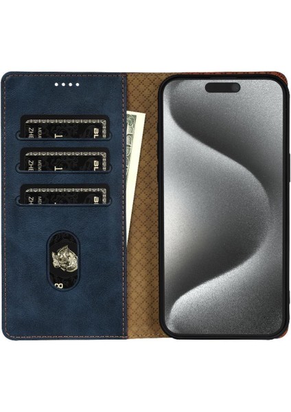 IPhone 15 Için Flip Case Pro Max Manyetik Kapatma Çift Katmanlı Koruma (Yurt Dışından) fırsatları